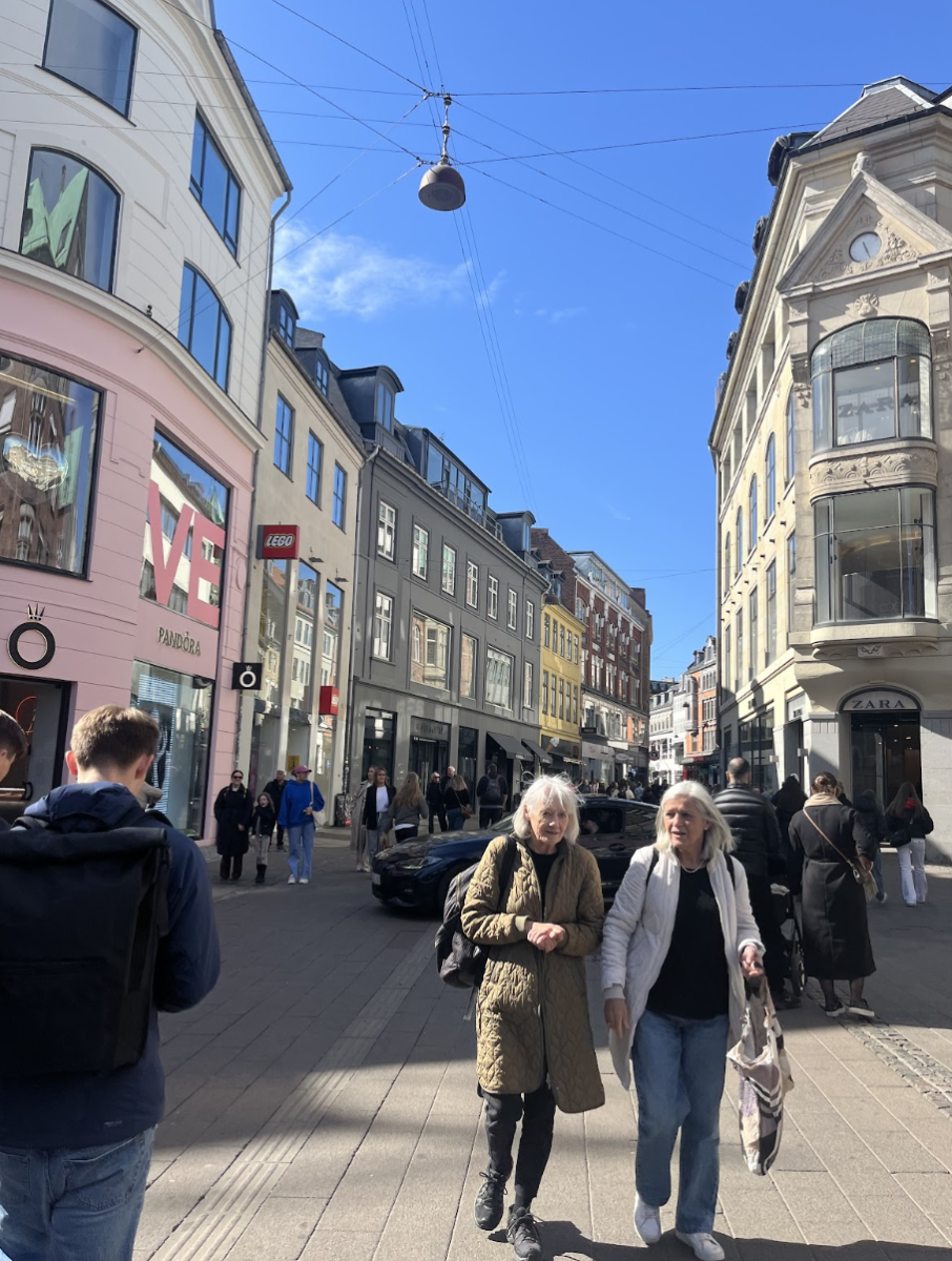 Street view of Copenhagen 